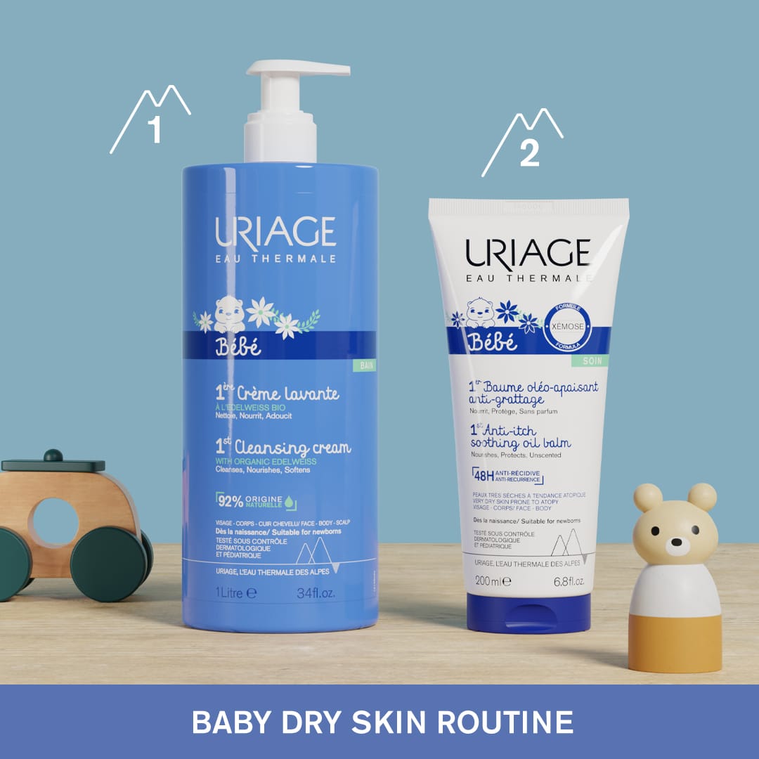URIAGE - BEBE 1ere Creme Lavante a l'edelweiss bio - 200ml
